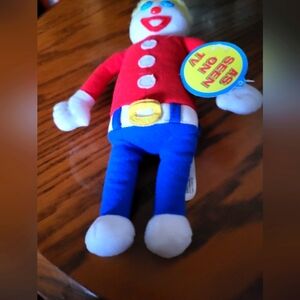 Vintage 1998 Mr. Bill - Beanie by Dreamsite Productions Not A Dog Toy!